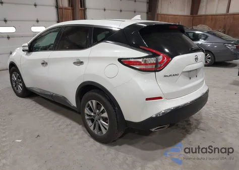 2016 Nissan Murano S from USA, damaged, VIN 5N1AZ2MHXGN158974